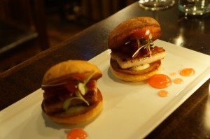 entree - pork belly sliders