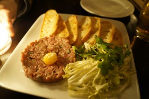 appetizer - beef tartare