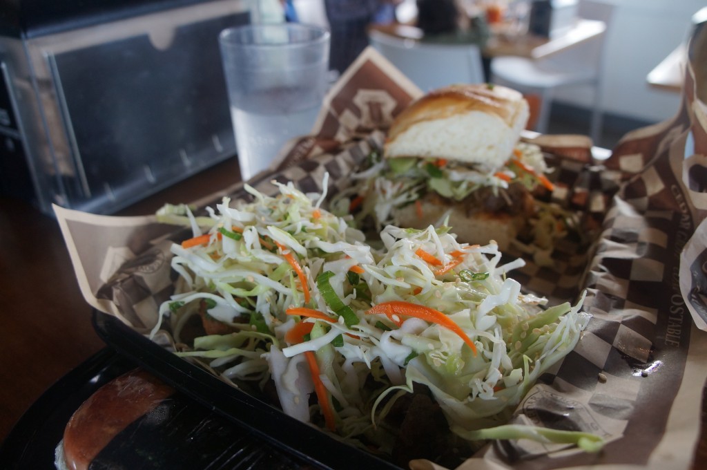 marination ma kai - tacos, pulled pork slider