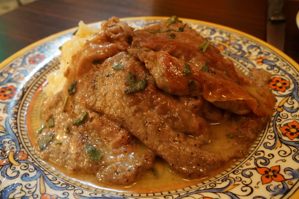 osteria rigoletto - veal scallopini