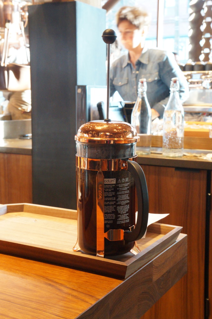 starbucks roastery - french press