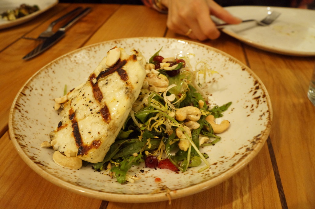 westward - grilled halloumi cheese