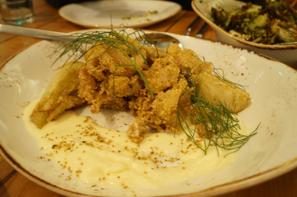 westward - fried calamari and oysters