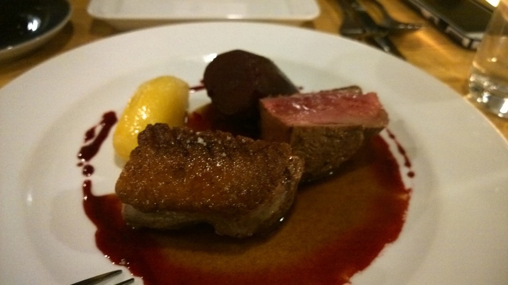 hommage - duck breast