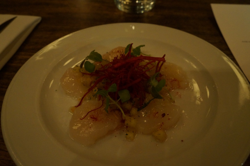 Beast - scallop crudo