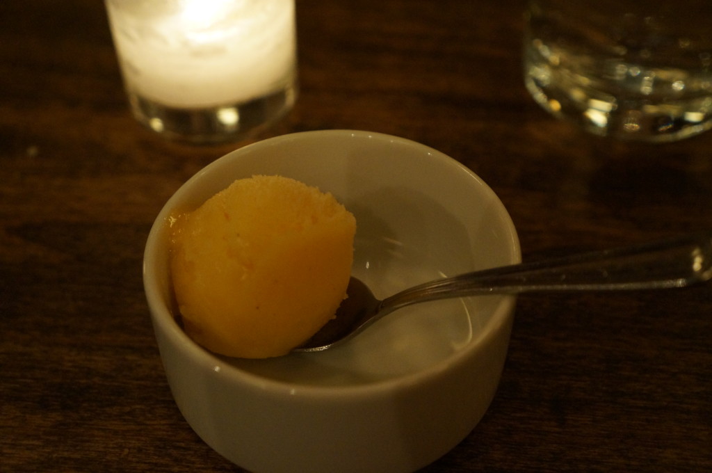 beast - persimmon clementine sorbet