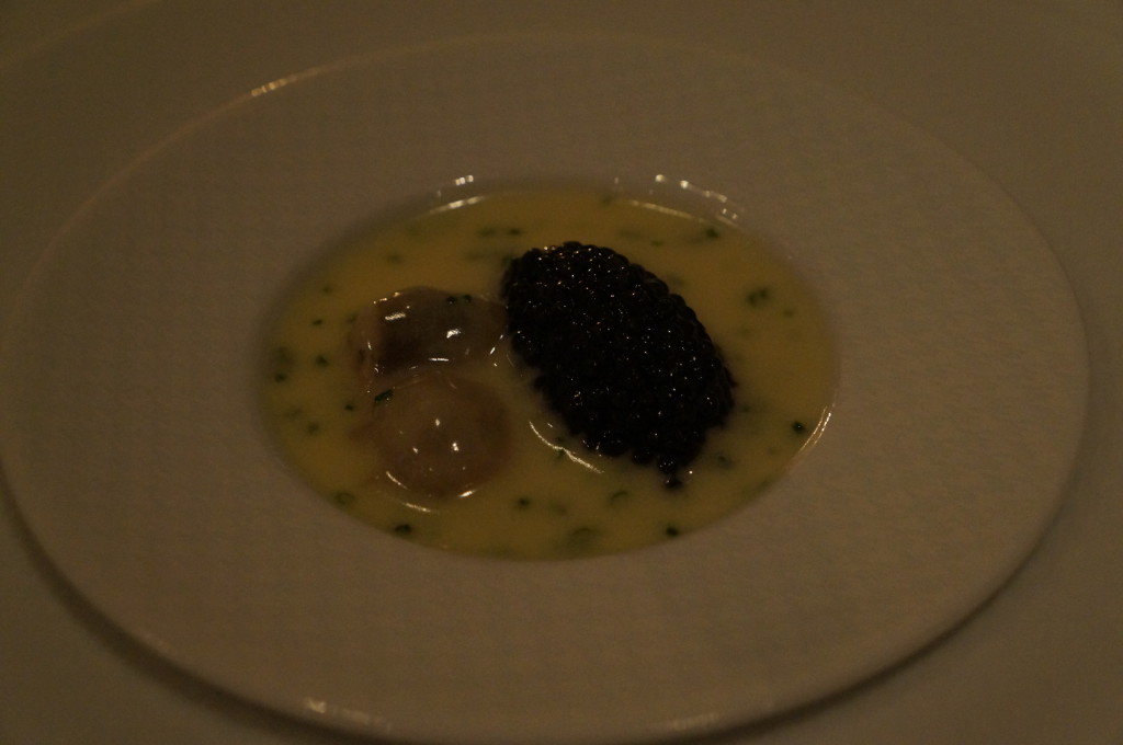 The French Laundry - oysters and pearls