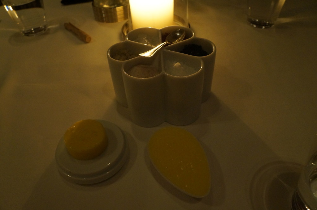 The French Laundry - butter and salts
