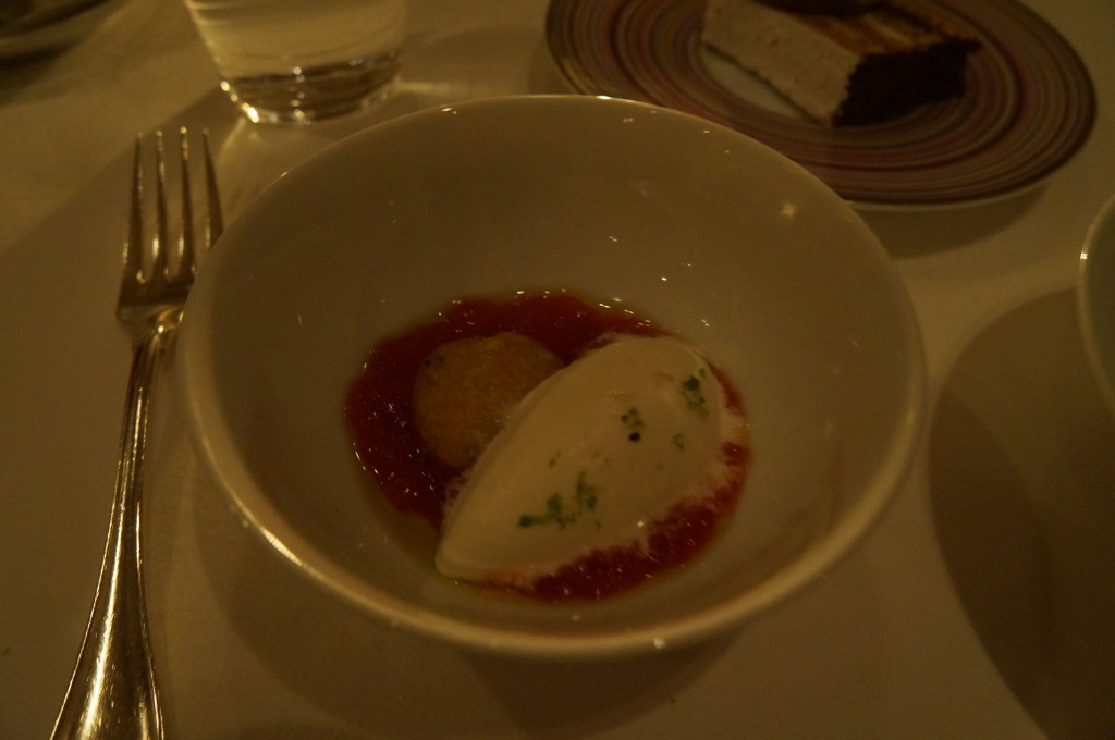 The French Laundry - banana creme fraiche