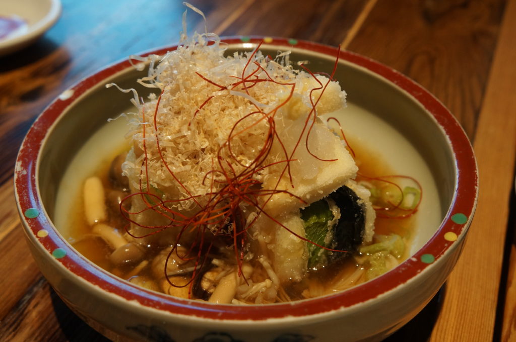 Miyabi's on 45 - agedashi tofu