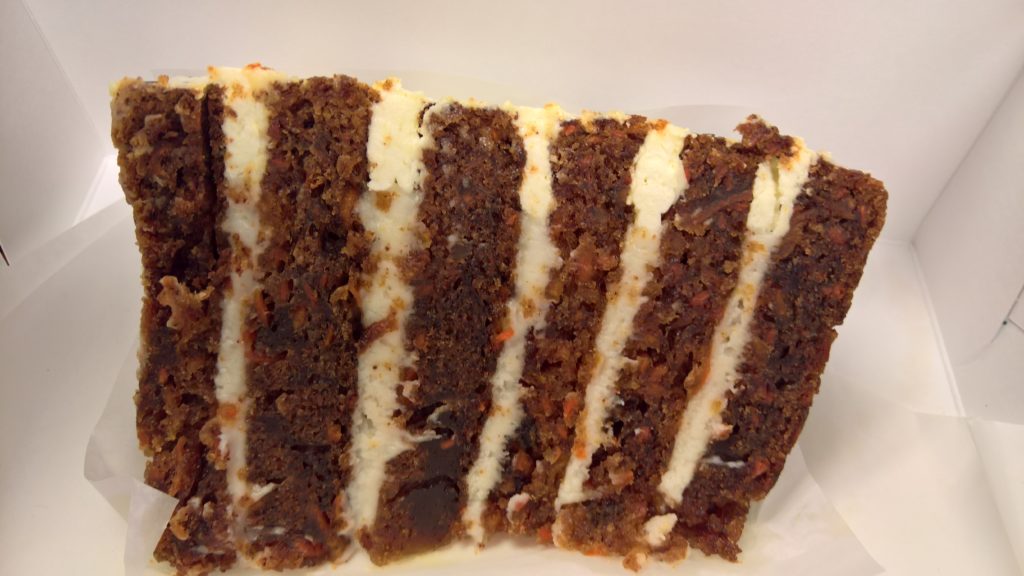 sweet side - carrot cake