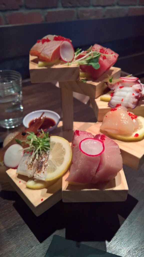 tamari bar - sashimi stairway