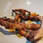 Pomerol - grilled octopus