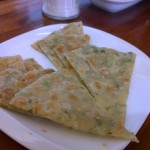 dough zone - green scallion pancakes