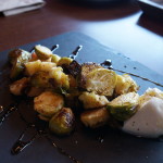 serious pie - brussels sprouts