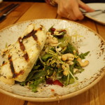 westward - grilled halloumi cheese
